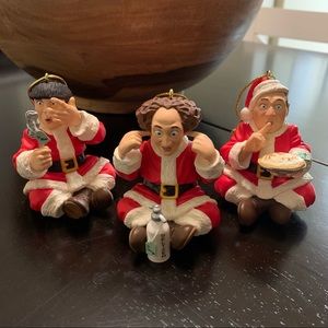 Hallmark Keepsake Ornament – The Three Stooges as Santa